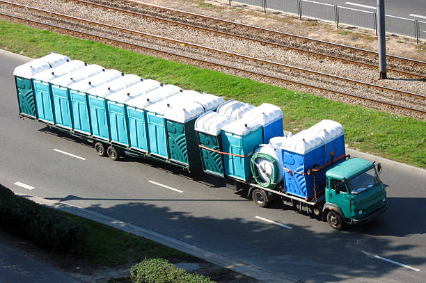 Porta potty delivery and setup in Quakertown, PA
